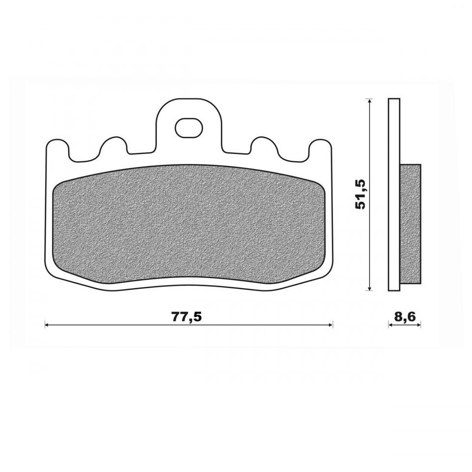 Plaquette de frein Newfren pour Moto BMW 1100 R S 2001 à 2005 Neuf