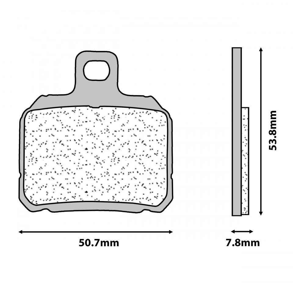 Plaquette de frein CL BRAKES pour Moto Ducati 998 Monster S4R S 2006 à 2008 Neuf