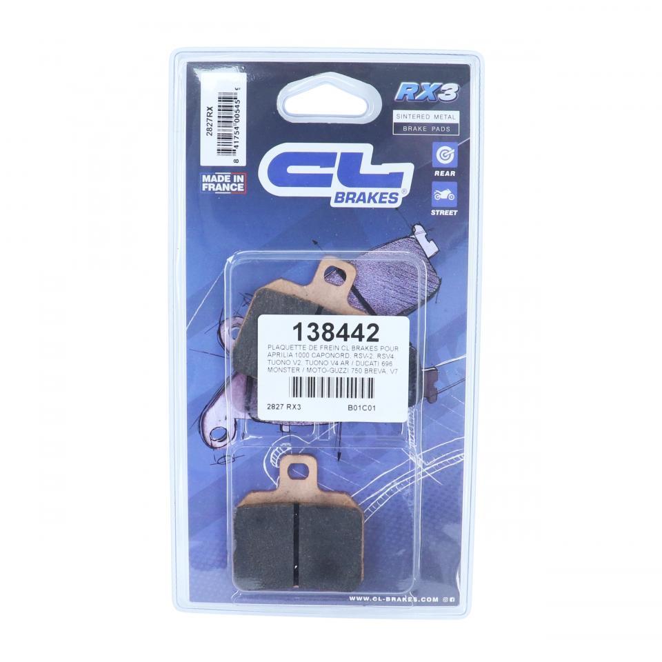 Plaquette de frein CL BRAKES pour Moto Ducati 998 Monster S4R S 2006 à 2008 Neuf