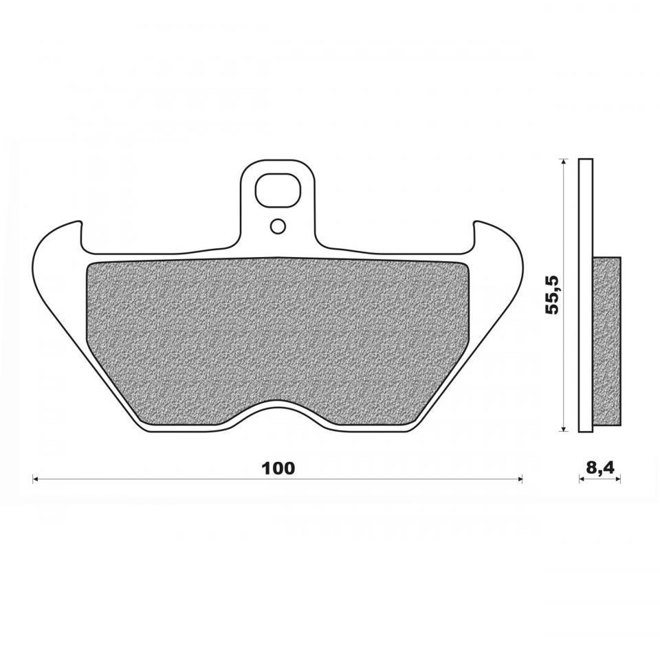 Plaquette de frein CL BRAKES pour Moto BMW 1150 R GS 2000 à 2001 Neuf