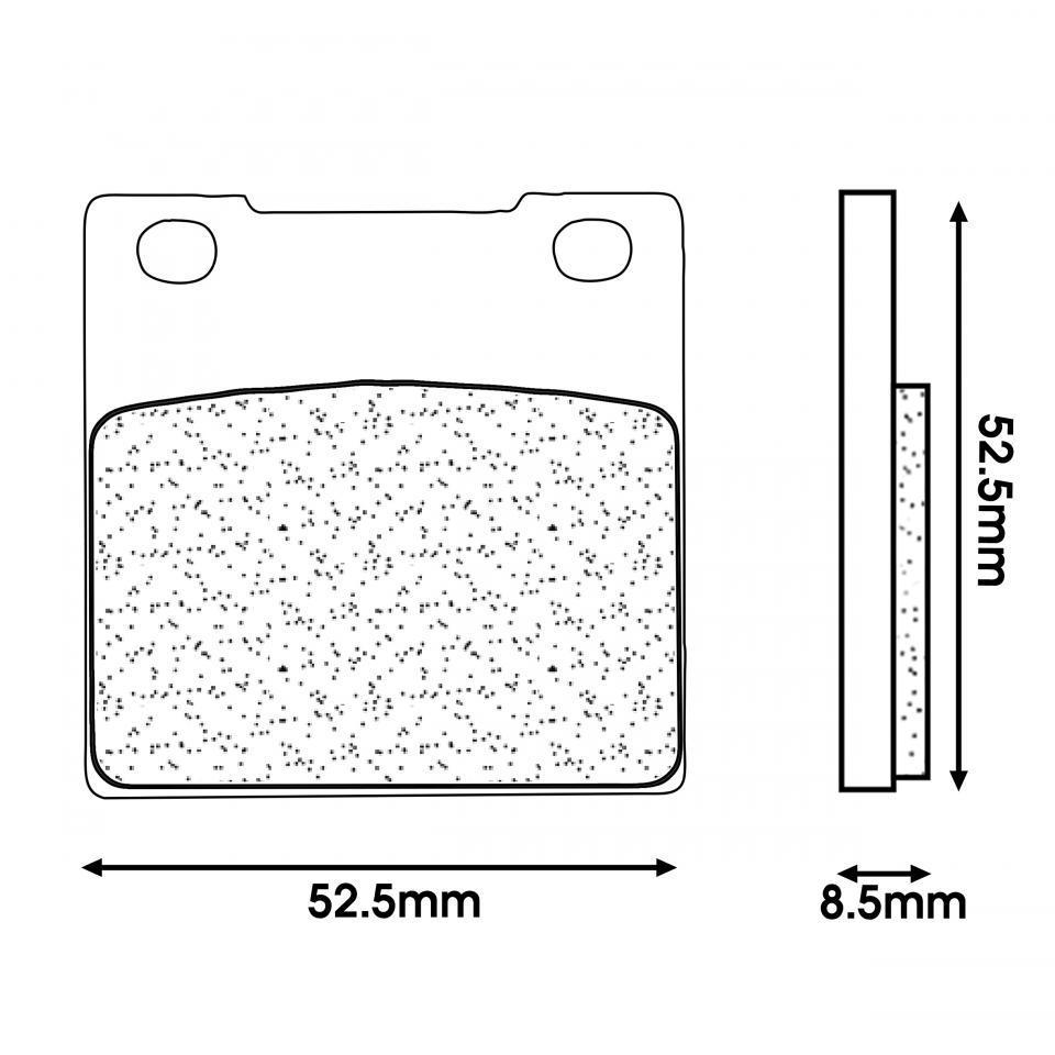 Plaquette de frein CL BRAKES pour Moto Suzuki 400 GSX Inazuma Après 2000 Neuf