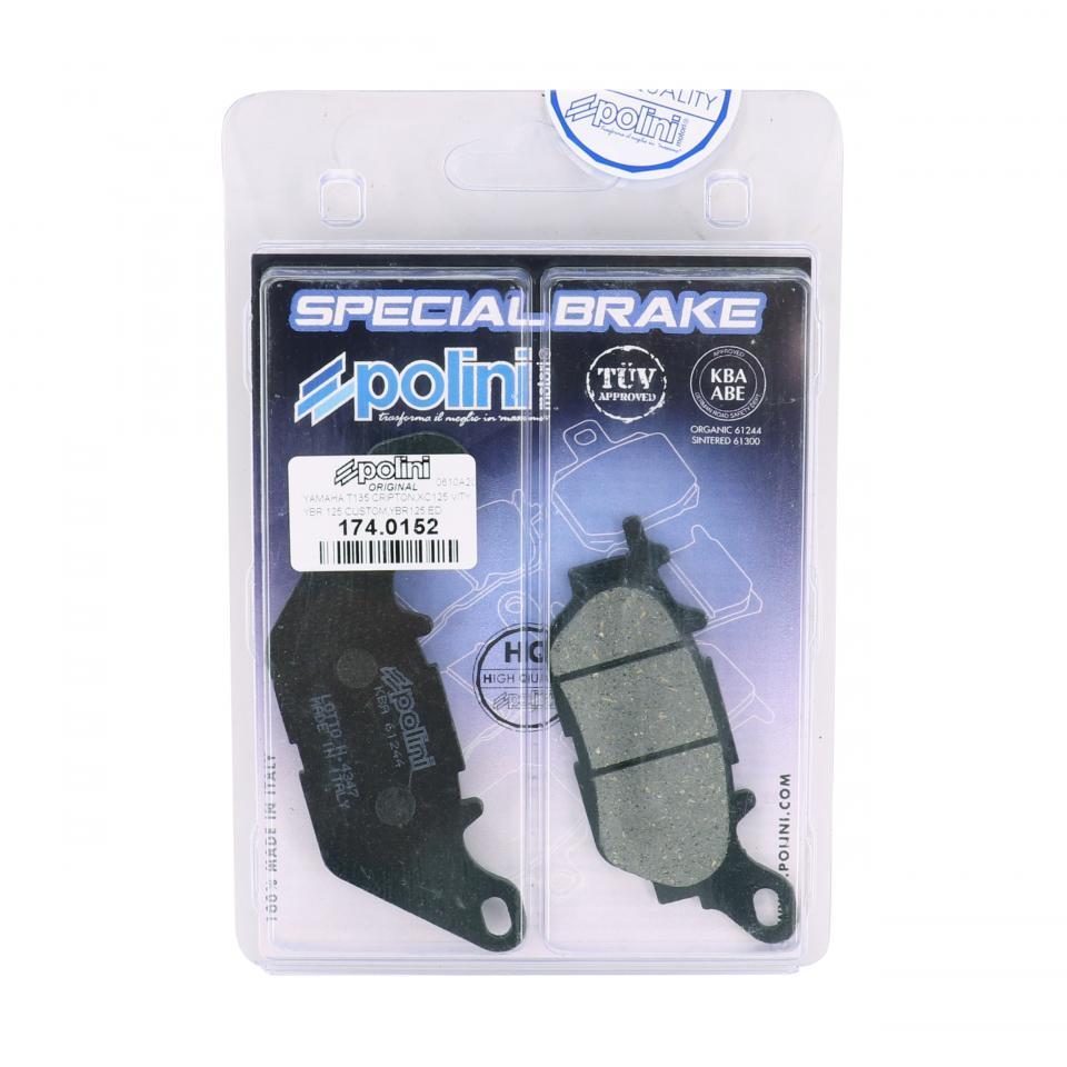 Plaquette de frein Polini pour Scooter Yamaha 125 Gpd A N-Max 2015 à 2020 Neuf