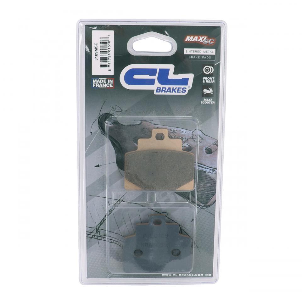 Plaquette de frein CL BRAKES pour Scooter Piaggio 500 MP3 2015 à 2020 Neuf