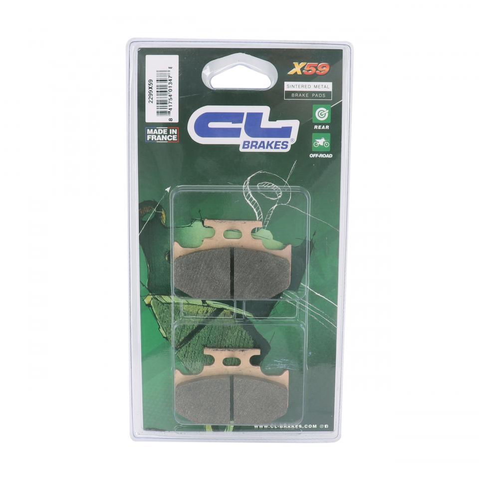 Plaquette de frein CL BRAKES pour Moto Husqvarna 125 WR 1991 à 1997 Neuf