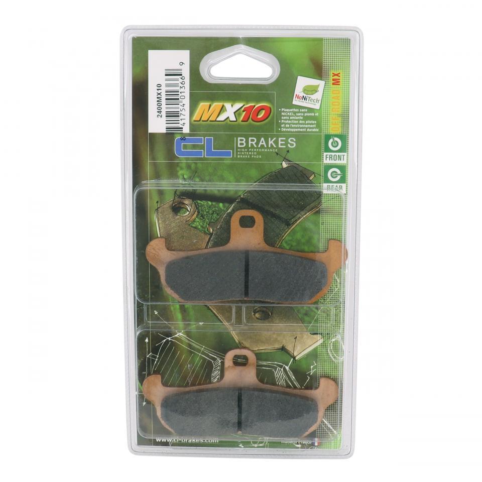 Plaquette de frein CL BRAKES pour Moto Husaberg 350 TE 1991 à 1993 Neuf