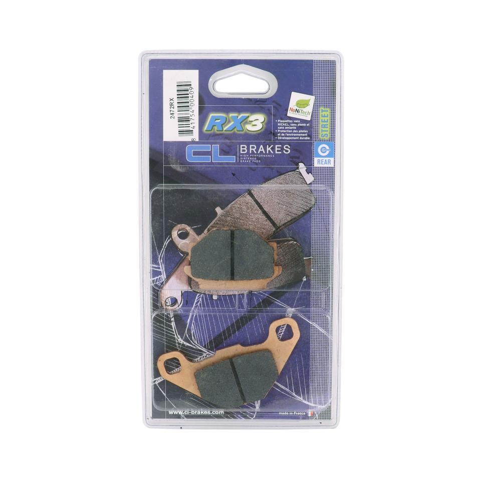 Plaquette de frein CL BRAKES pour Moto Buell 1200 M2 cyclone 1998 à 2002 Neuf
