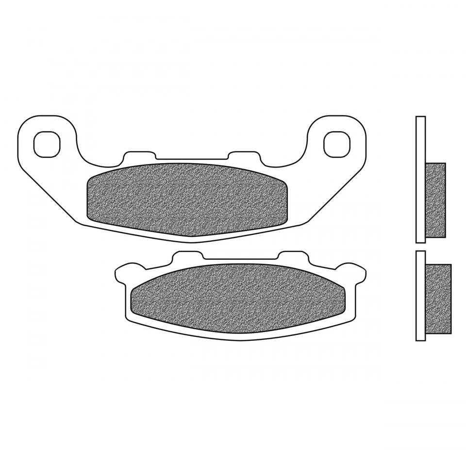 Plaquette de frein Newfren pour Moto Kawasaki 500 EX 1994 à 1996 Neuf