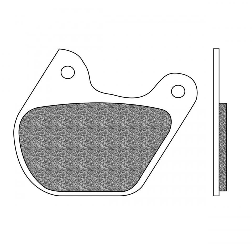 Plaquette de frein pour Harley Davidson FLH