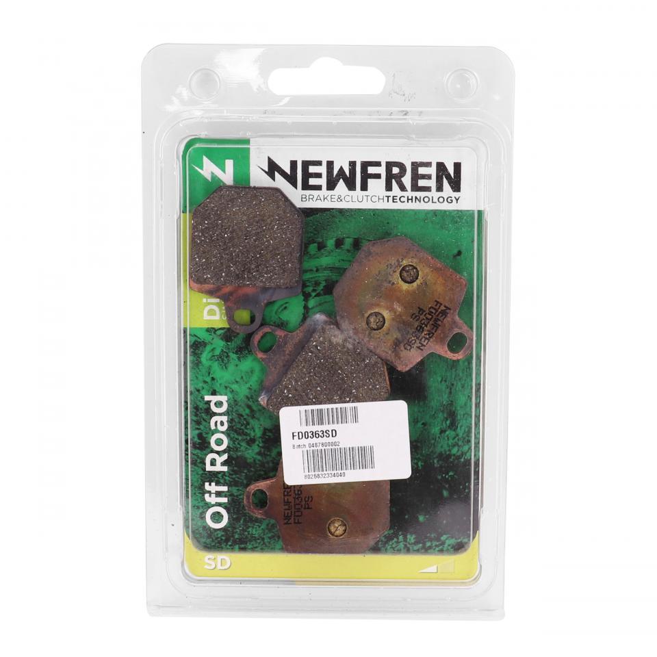 Plaquette de frein Newfren pour Moto HM 250 CRM X 2007 à 2020 Neuf