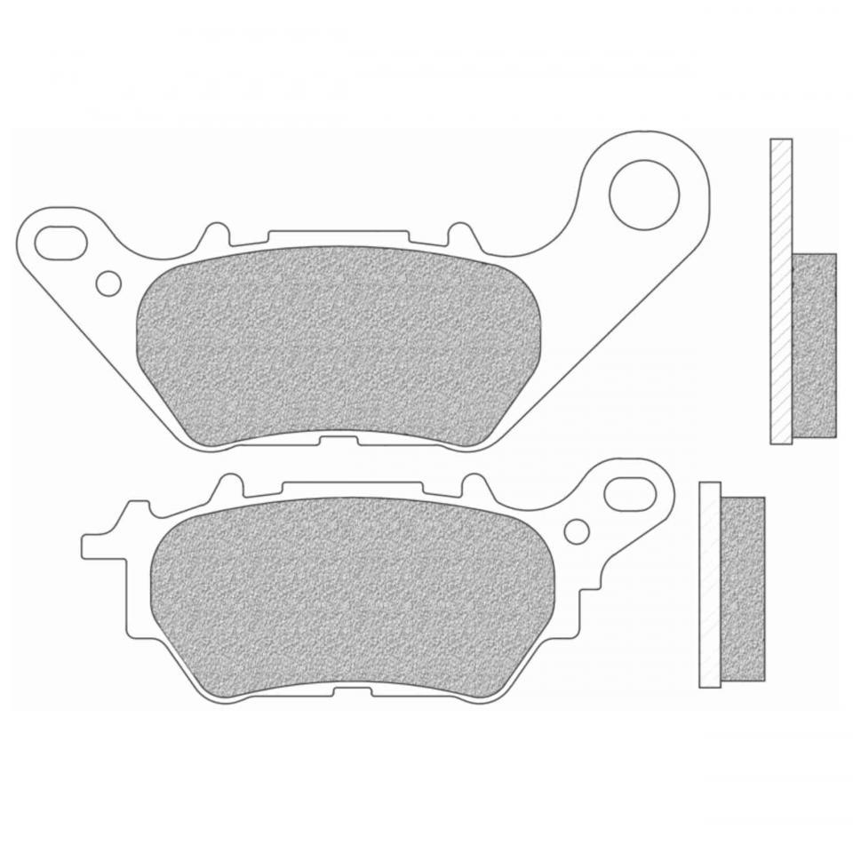 Plaquette de frein Newfren pour Moto Yamaha 250 MT-25 2016 à 2020 Neuf