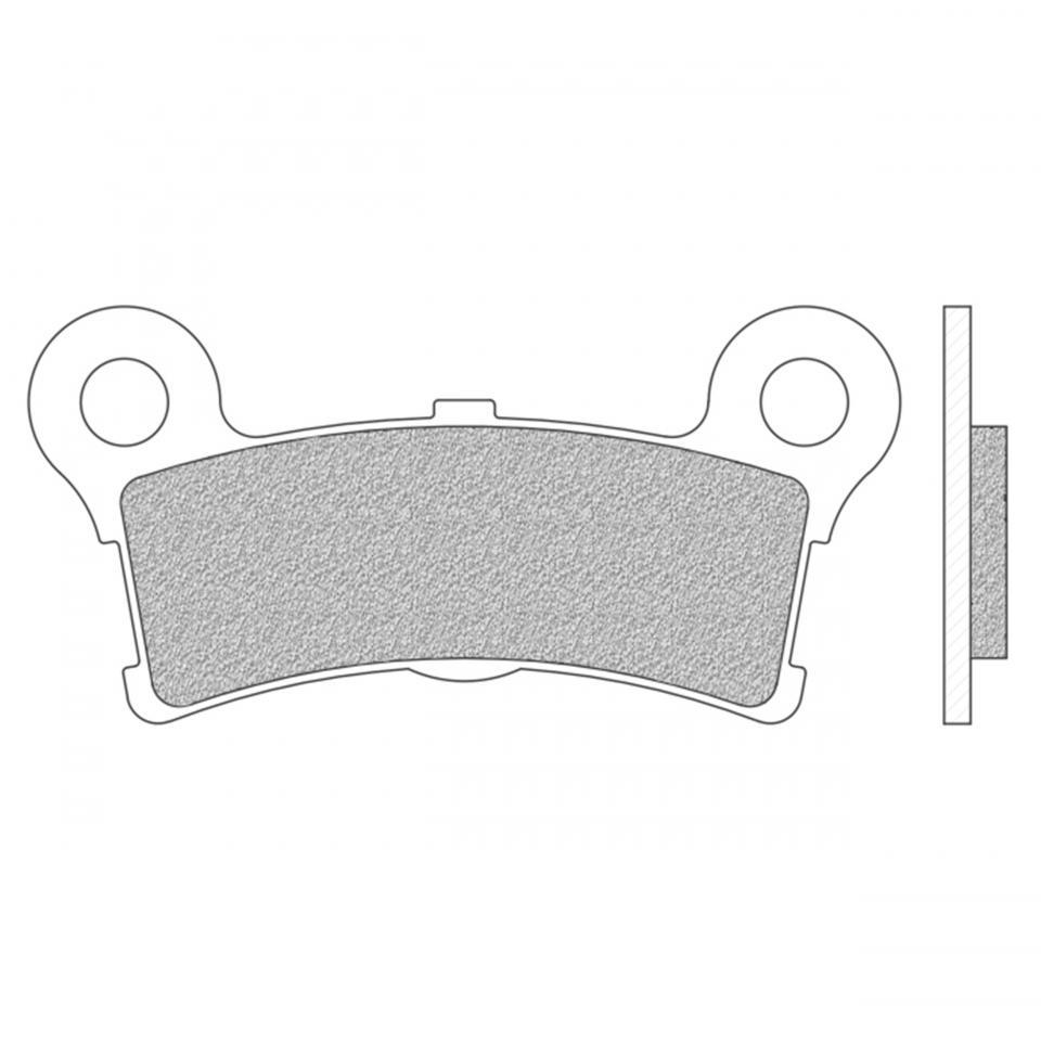 Plaquette de frein Newfren pour pour Moto Harley Davidson 1690 ULTRA GLIDE 2009 à 2013 Neuf