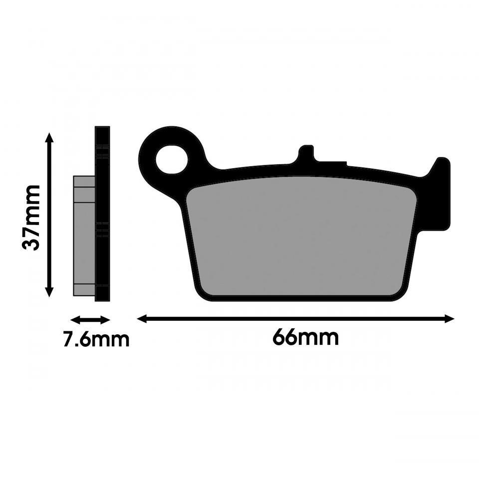 Plaquette de frein Polini pour Moto Beta 50 RR 174.0125 / ORIGINAL Neuf