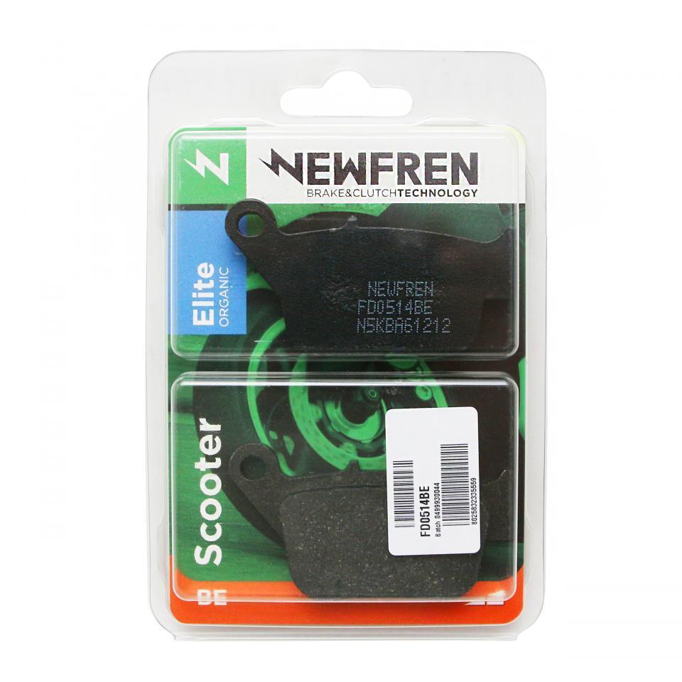 Plaquette de frein Newfren pour Scooter Yamaha 125 Xmax 2014 à 2017 Neuf