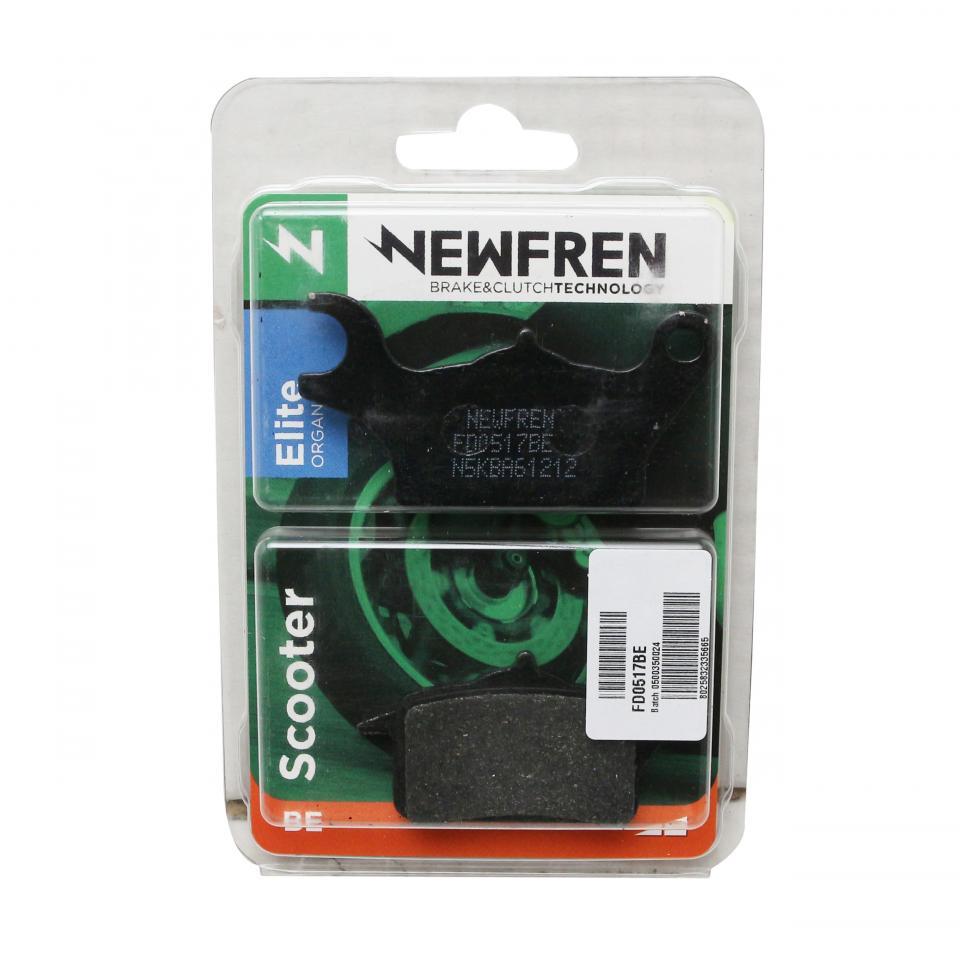 Plaquette de frein Newfren pour Scooter MBK 125 Tryptik 2014 à 2020 Neuf