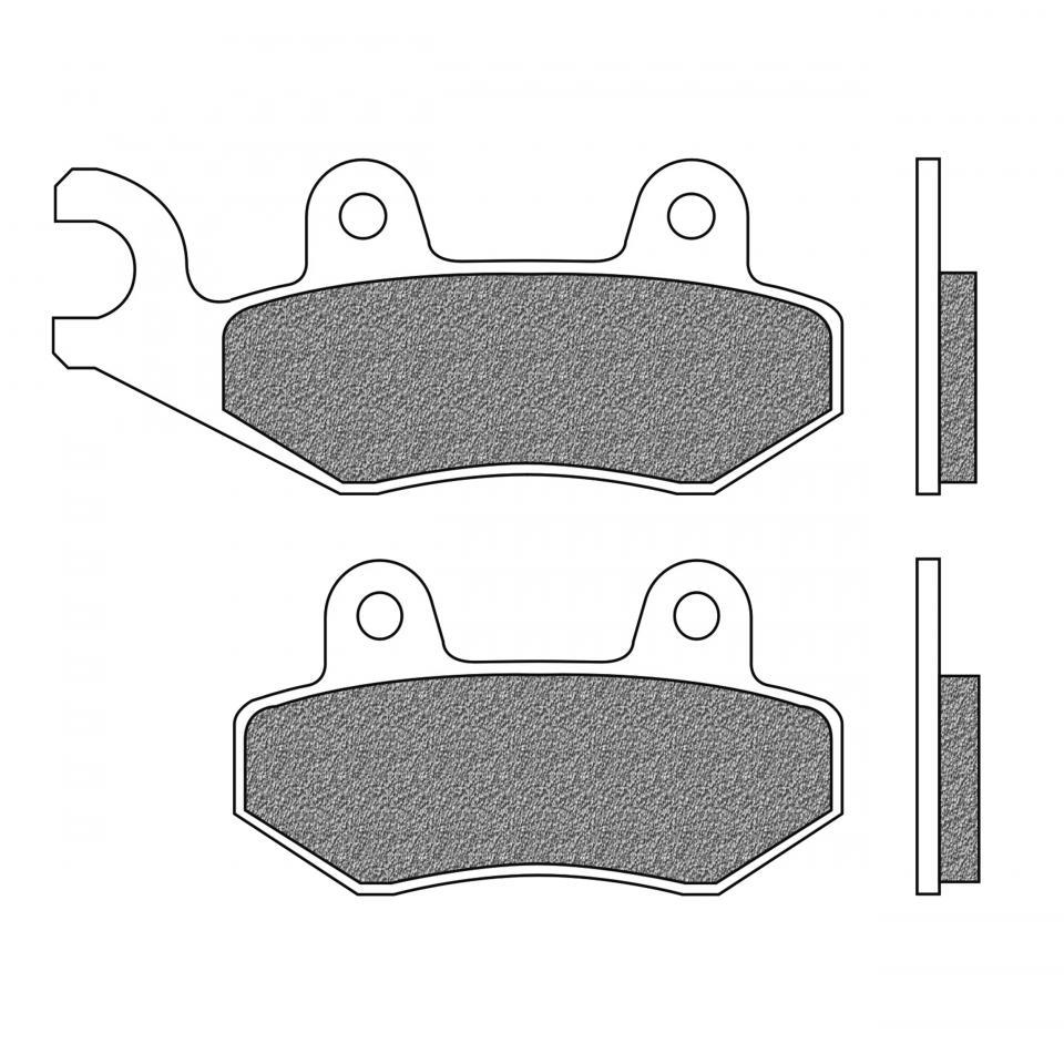 Plaquette de frein Newfren pour Moto Kawasaki 650 KLR 2008 à 2009 Neuf