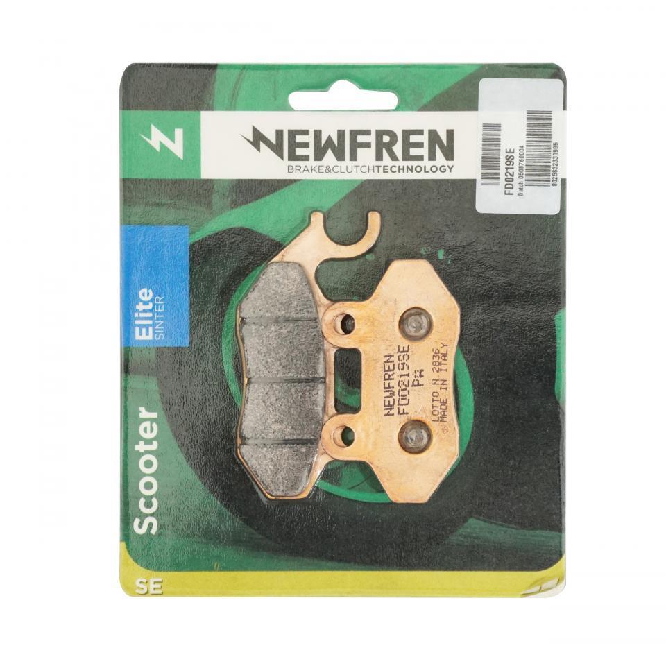 Plaquette de frein Newfren pour Scooter Sym 200 Fiddle 3 2016 à 2020 Neuf