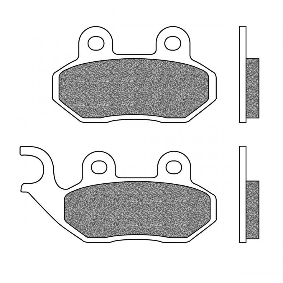 Plaquette de frein Newfren pour Moto Derbi 125 Mulhacen 2007 à 2020 Neuf
