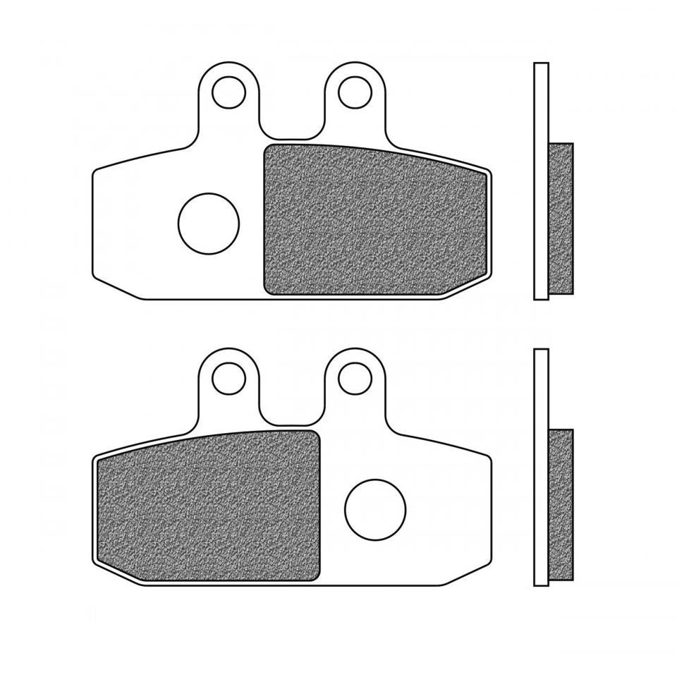 Plaquette de frein Newfren pour Scooter Aprilia 500 Atlantic 2002 à 2004 Neuf