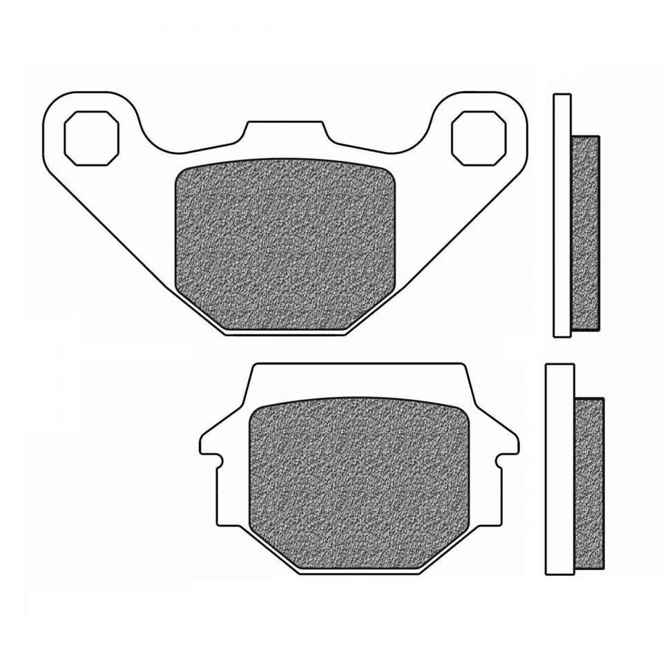 Plaquette de frein Newfren pour Moto Kawasaki 250 EX Ninja Après 1990 Neuf