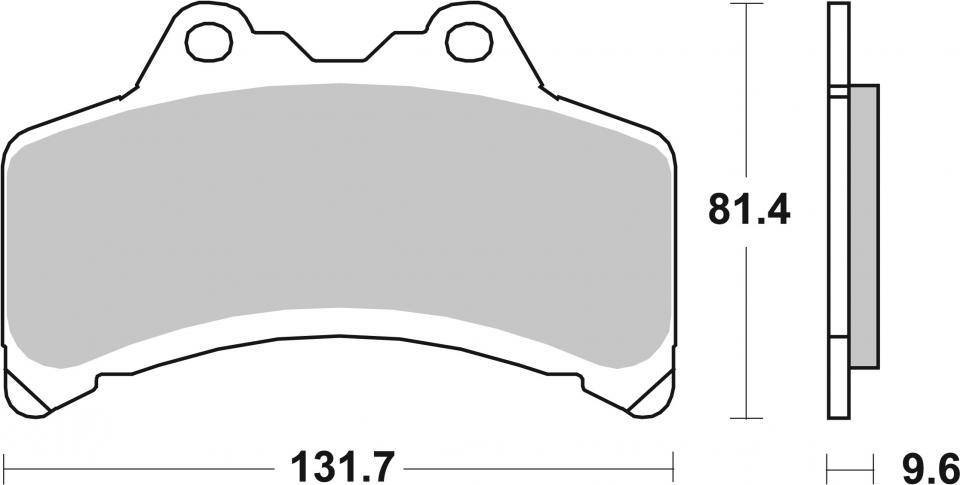 Plaquette de frein SBS pour Moto Yamaha 1000 GTS Après 1993 682HF Neuf en destockage