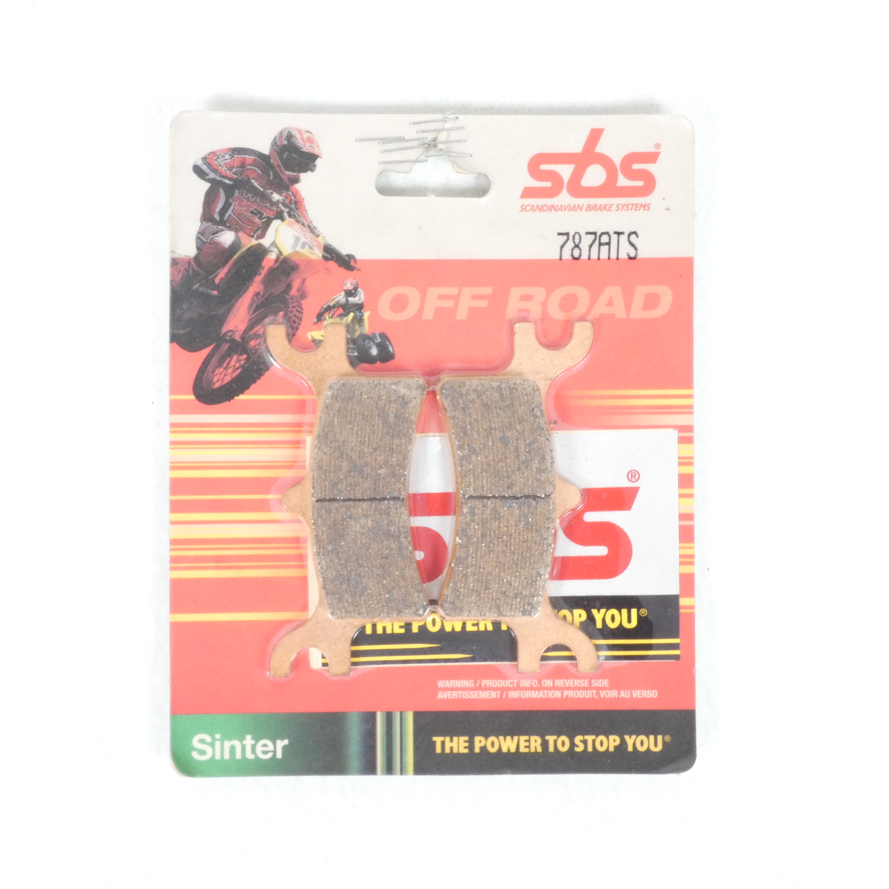 Plaquette de frein SBS pour Quad Polaris 600 Sportsman 4X4 2003 à 2005 AR Neuf