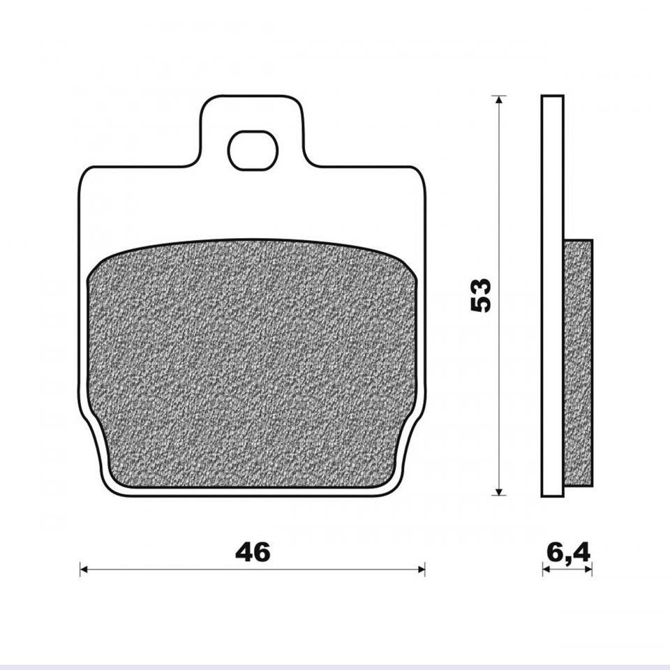 Plaquette de frein Newfren pour Scooter Malaguti 50 F12R Phantom 2001 à 2005 Neuf