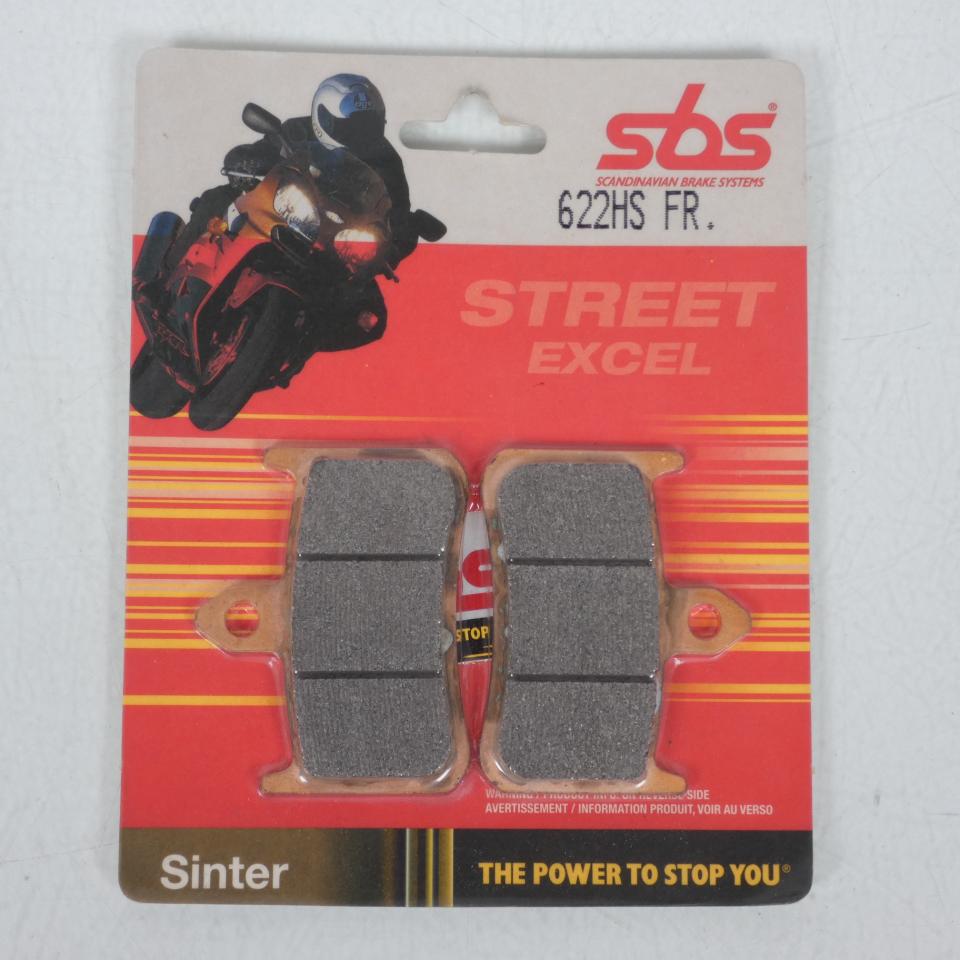 Plaquette de frein AV 622HS FR SBS pour moto Honda 900 Cbr Rr Fireblade 1992-97