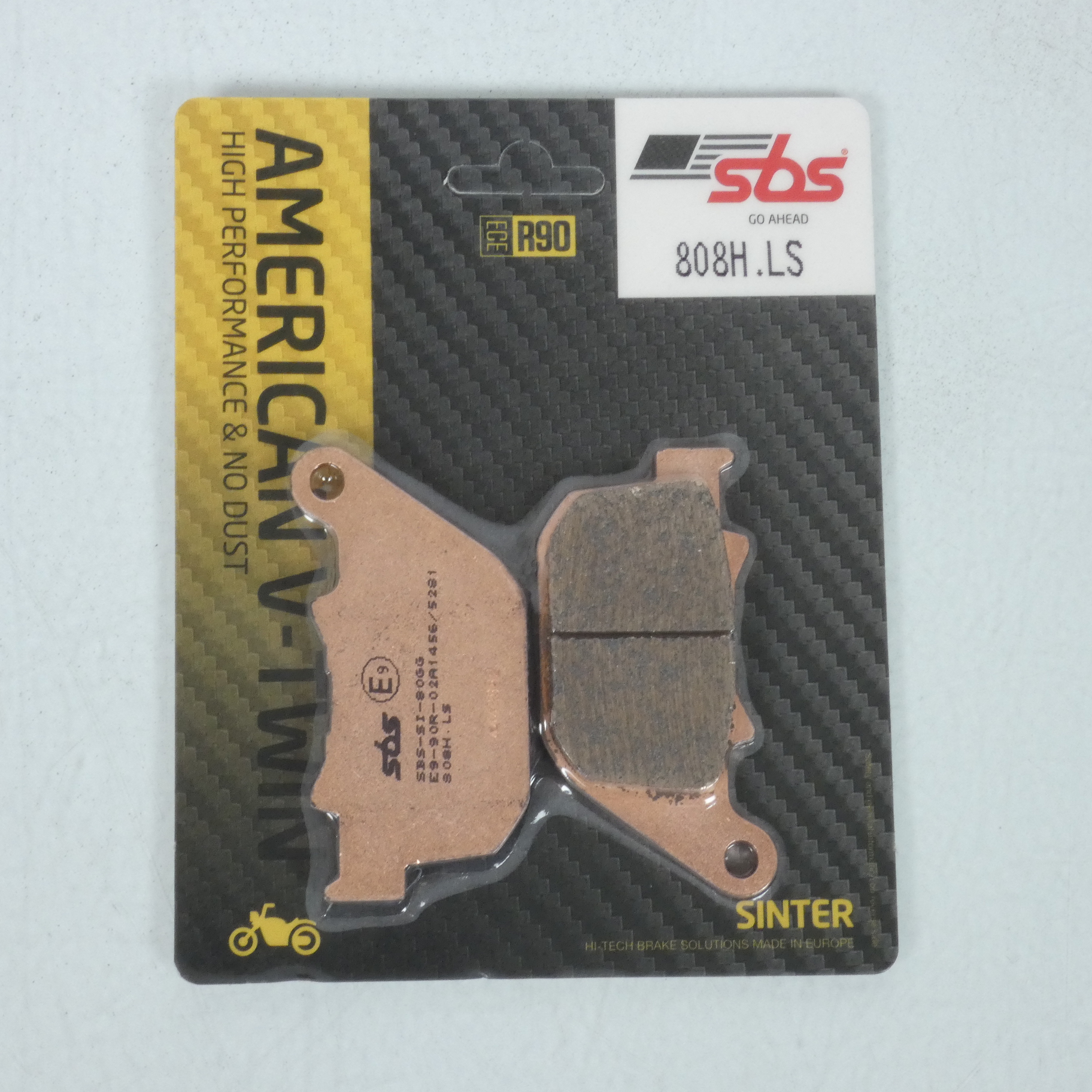 Plaquette de frein AR 808H.LS SBS pour moto Harley Davidson 883 XL LE2