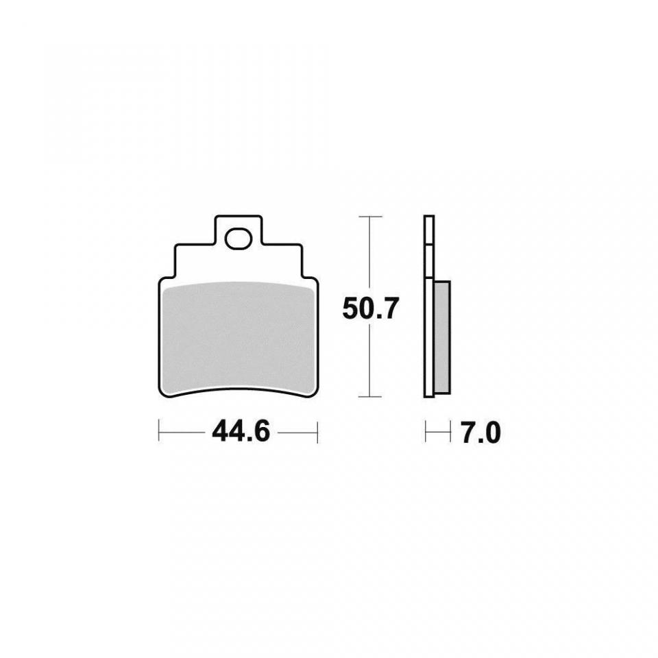Plaquette de frein Perftec pour Quad Arctic cat 0 366 4X4 2008 à 2010 AR Neuf