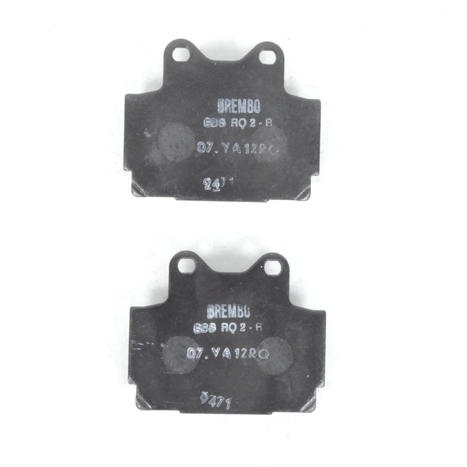Plaquette de frein Brembo pour Moto Yamaha 125 Rd Lc2 Ypvs 1985 à 1988 AV / 07YA12.RQ / TÜV Neuf
