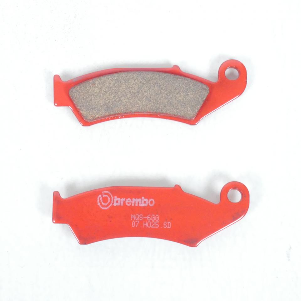 Plaquette de frein AV Brembo pour moto Honda 125 CR 1987 à 1994 JE010 07HO25.SD