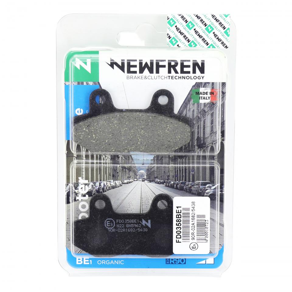 Plaquette de frein Newfren pour Scooter Chinois 50 139QMB FD0358BE1 Neuf