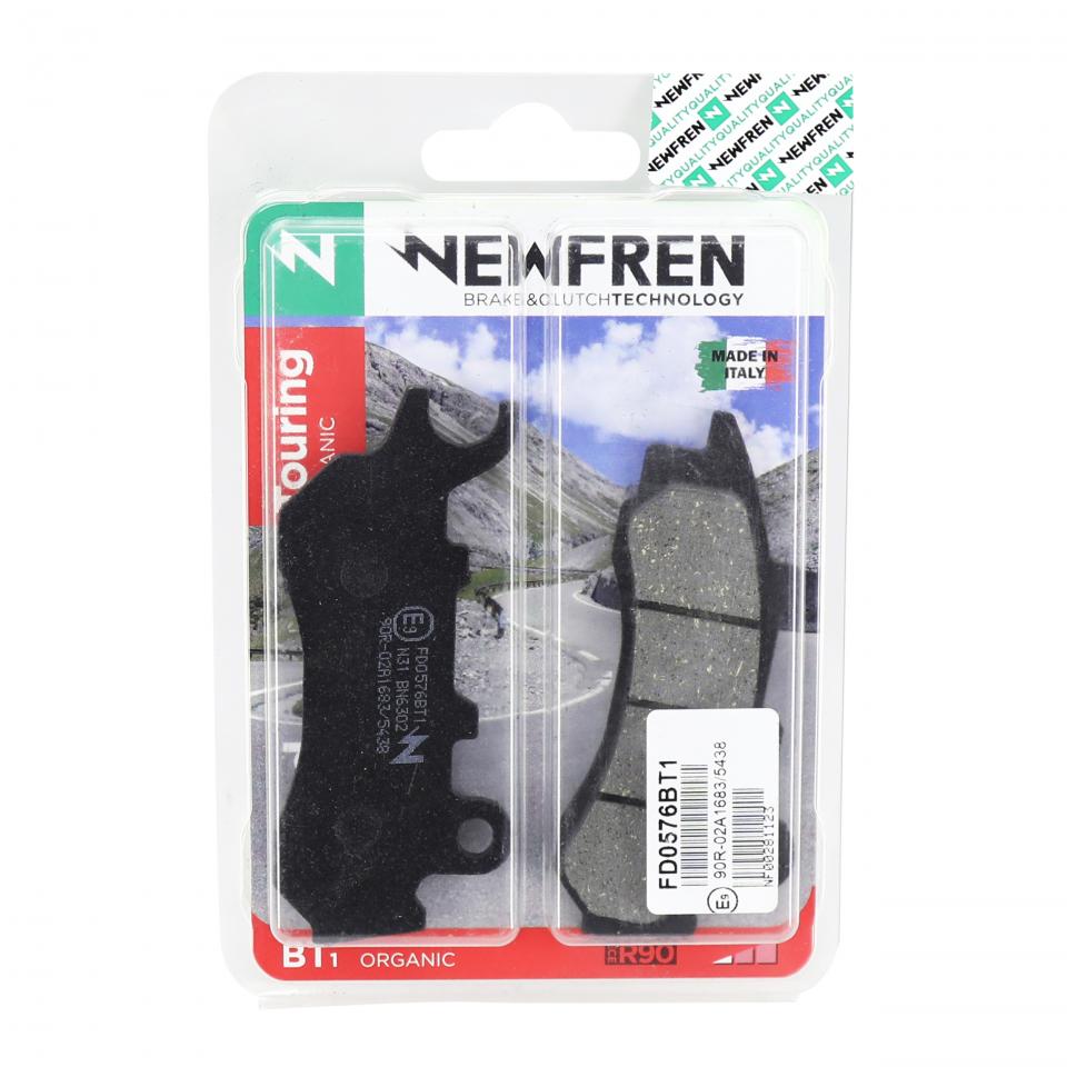 Plaquette de frein Newfren pour Moto Honda 125 Cb F 2017 à 2022 FD0576BT1 Neuf
