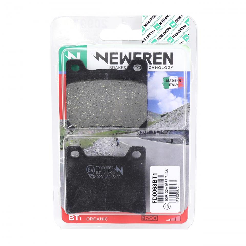Plaquette de frein Newfren pour Moto Yamaha 1000 Fzr Exup 1991 à 1993 FD0068BT1 Neuf