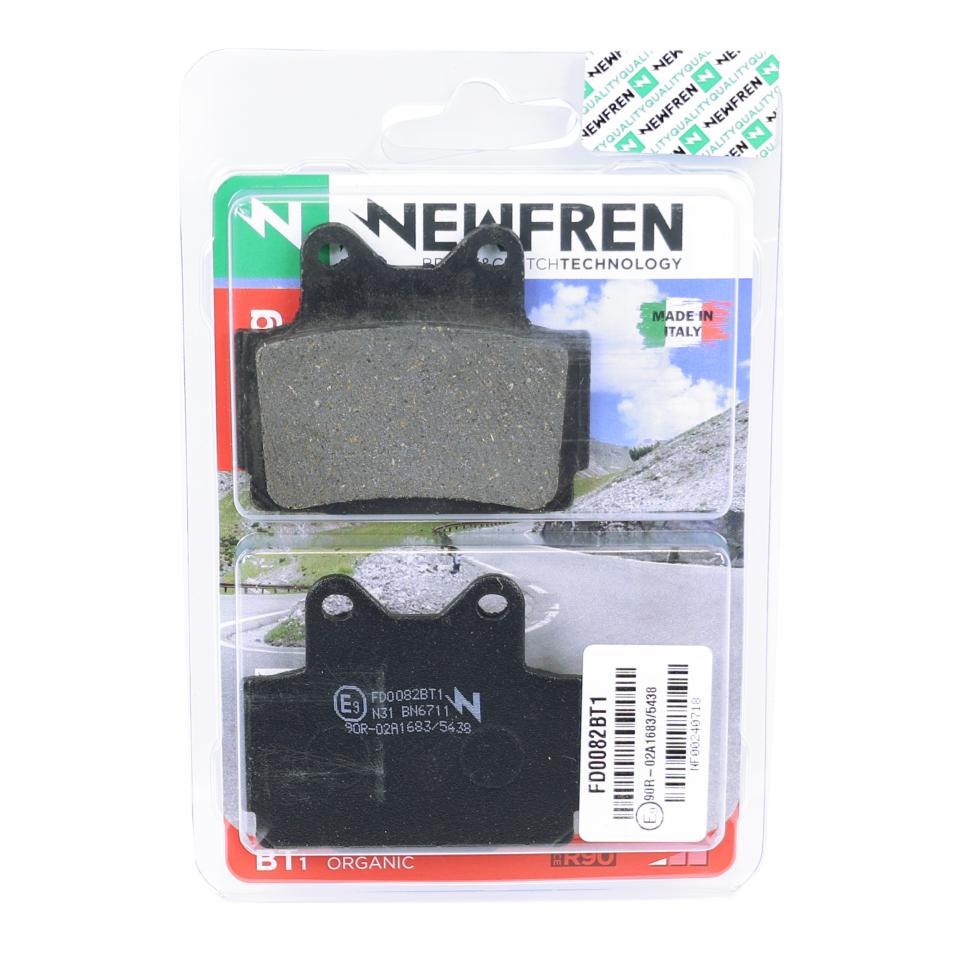 Plaquette de frein Newfren pour Moto Yamaha 125 BIKAN Après 1991 FD0082BT1 Neuf