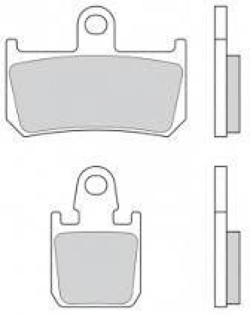 Plaquette de frein pour  