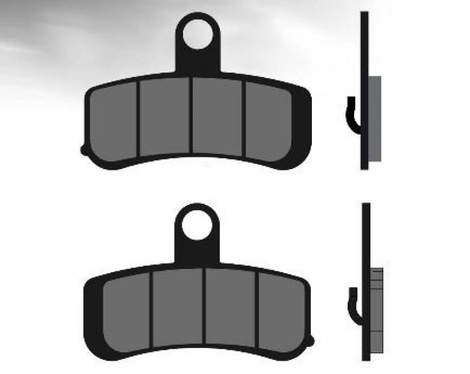 Plaquette de frein pour  