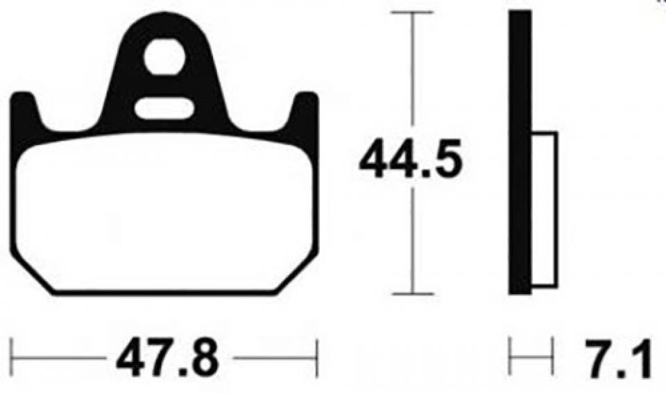 Plaquette de frein Bendix pour moto Yamaha 250 TZ 1990 à 2005 MA159 / AR Neuf
