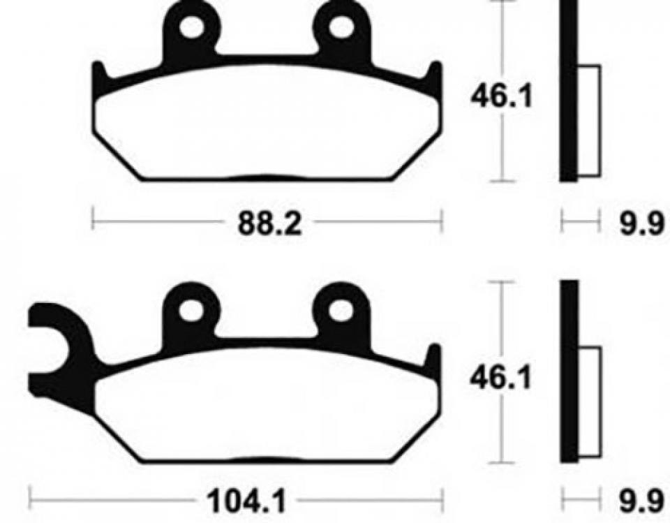 Plaquette de frein Bendix pour moto Yamaha 600 XT 1990-1997 MA150 Neuf