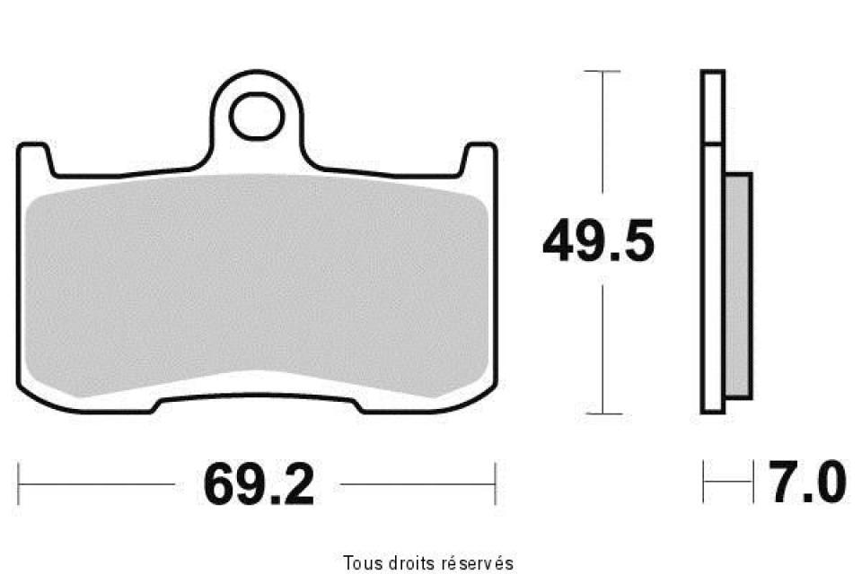 Plaquette de frein Vesrah pour Moto Suzuki 1300 GSX 2008 à 2012 Neuf