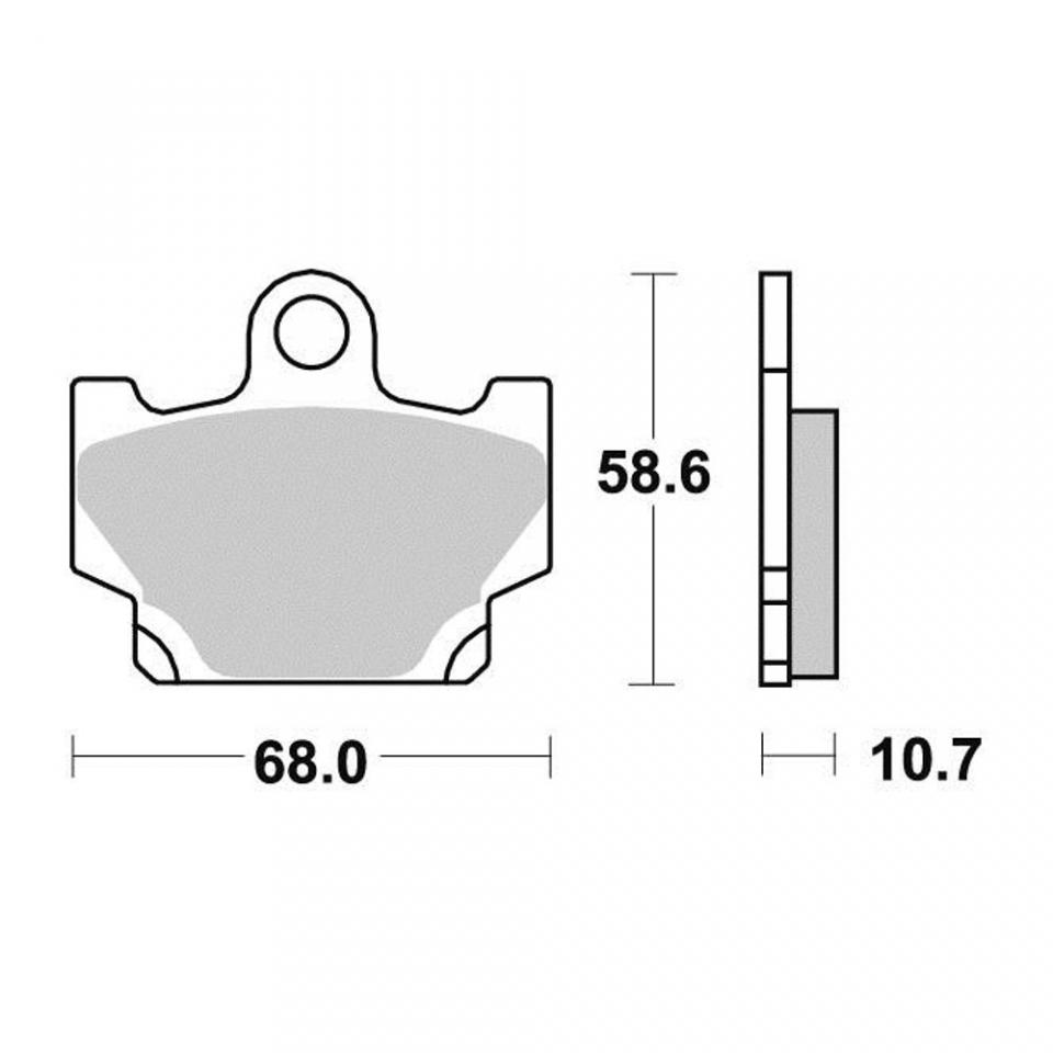 Plaquette de frein Vesrah pour Moto Yamaha 750 XJ 1982 à 1983 Neuf en destockage