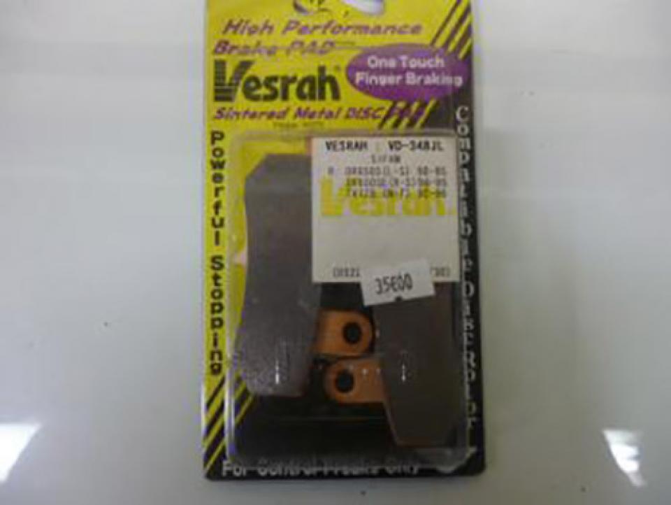 Plaquette de frein Vesrah pour Moto Suzuki 600 DR R 1989 à 1991 AR Neuf