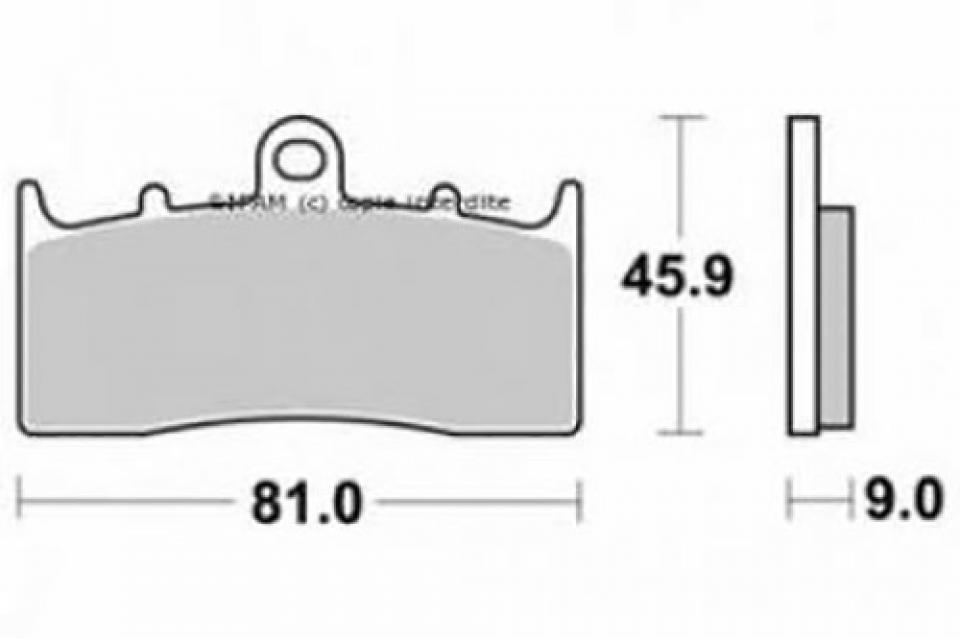 Plaquette de frein Vesrah pour Moto BMW 1200 R R 2006 à 2014 AVG / AVD Neuf