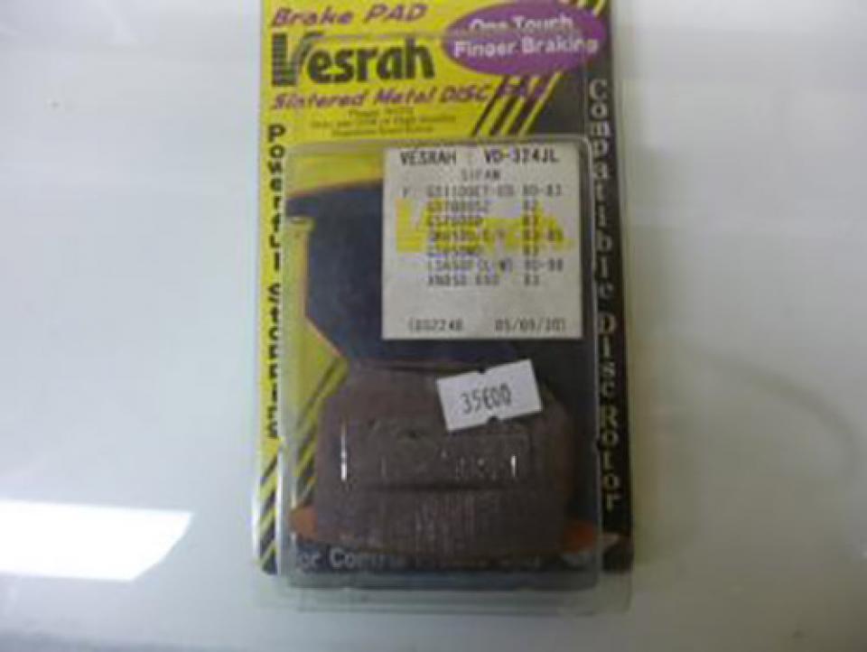 Plaquette de frein Vesrah pour moto Suzuki 650 GS 1981-1983 Neuf en destockage