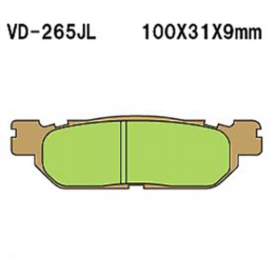 Plaquette de frein Vesrah pour Scooter Yamaha 400 Ypr X-Max 2013 à 2017 AR Neuf