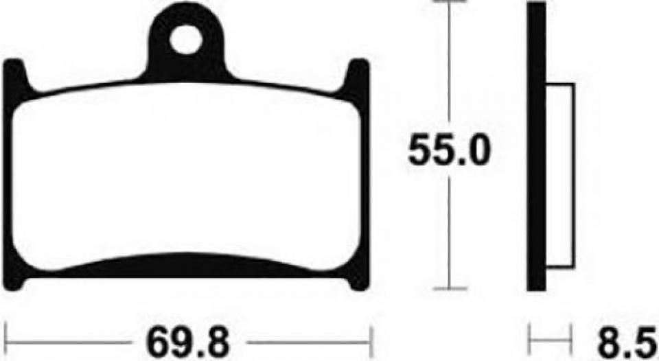 Plaquette de frein Bendix pour moto Suzuki 250 RG gamma 1988 1988 MF124 Neuf