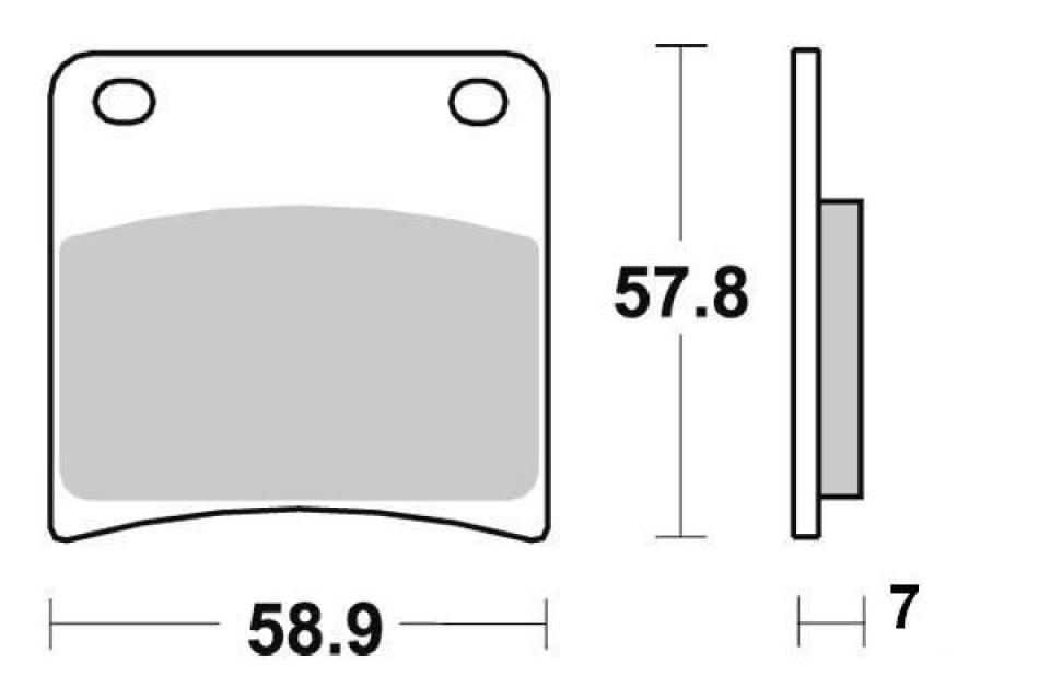 Plaquette de frein Vesrah pour moto Suzuki 1100 GSX 1988-1993 Neuf