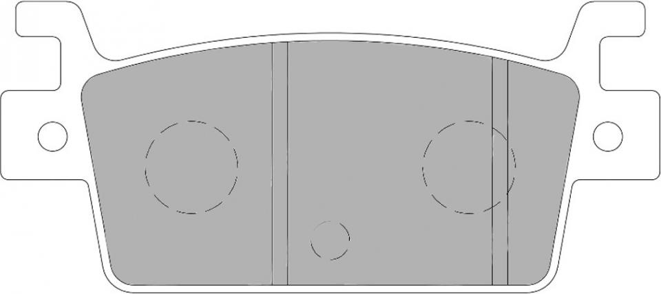 Plaquette de frein Perftec pour Moto Benelli 700 TRK 702 2023 à 2024 AR Neuf