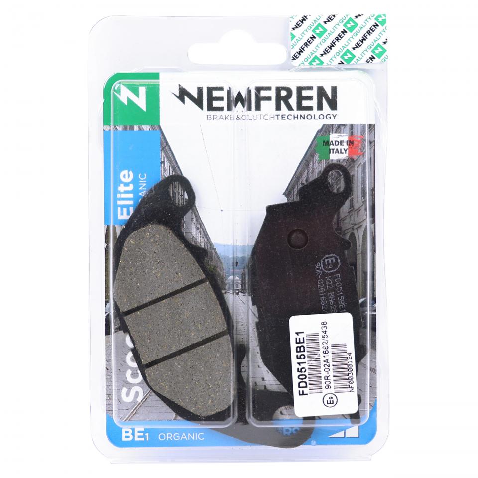 Plaquette de frein Newfren pour Scooter Yamaha 125 X-Max Après 2018 FD0515BE1 Neuf