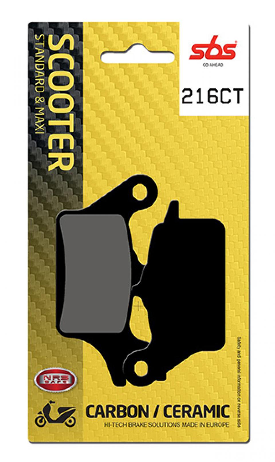 Plaquette de frein pour  